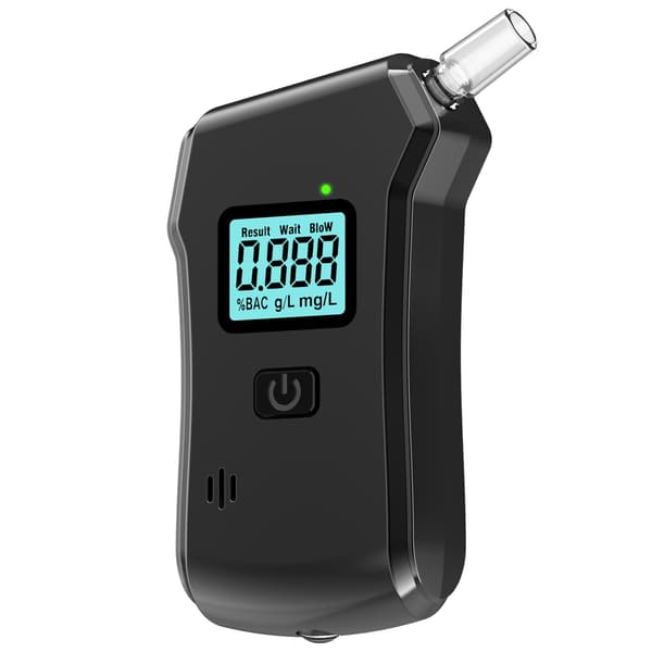 Bärbar Alkoholmätare med LCD-Display - Exakt och Lättanvänd