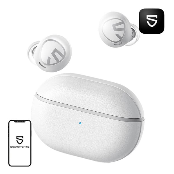 TWS Soundpeats Free2 Classic hovedtelefoner (hvide)