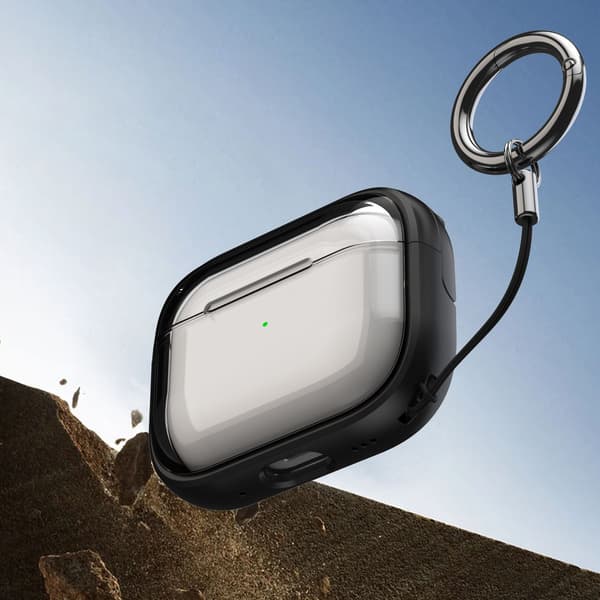 Läpinäkyvä suojakotelo Airpods Pro 2:lle