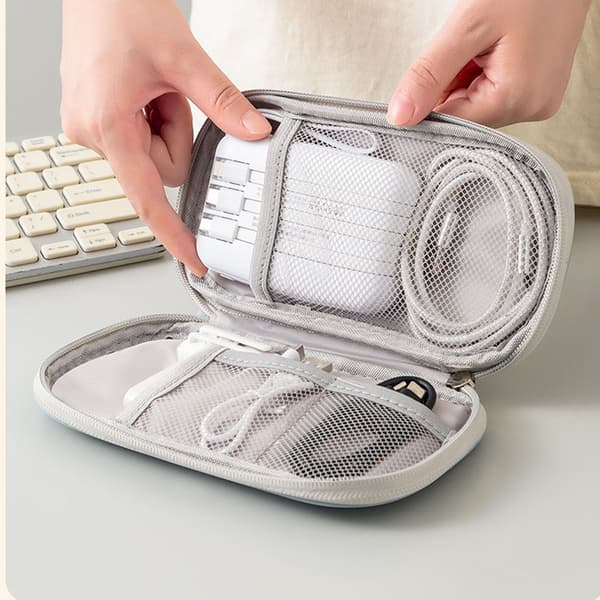 Electronics Organizer Taske til rejser - Sort