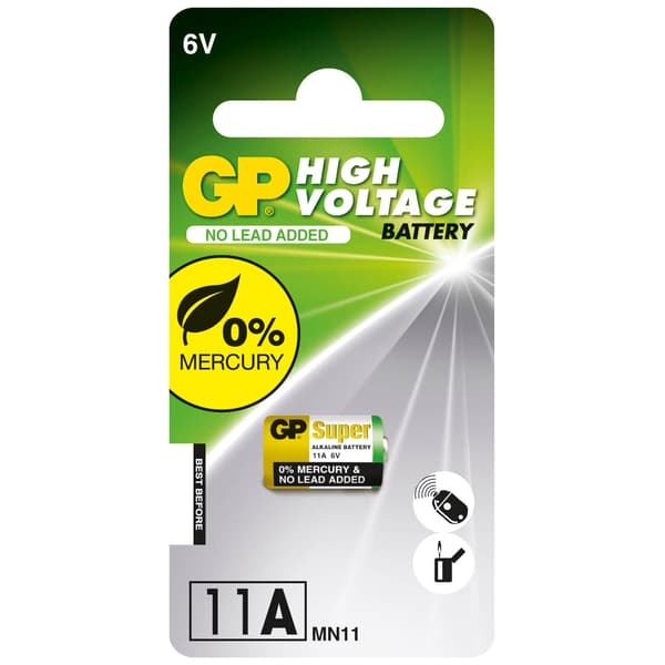 Paristo Alkaline 11A/MN11 6V 1-Pack