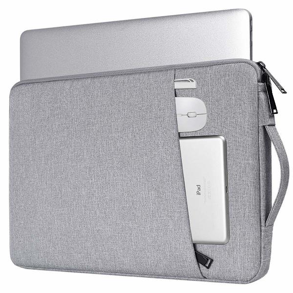 INF Laptopfodral 13.3 tum canvas Svart