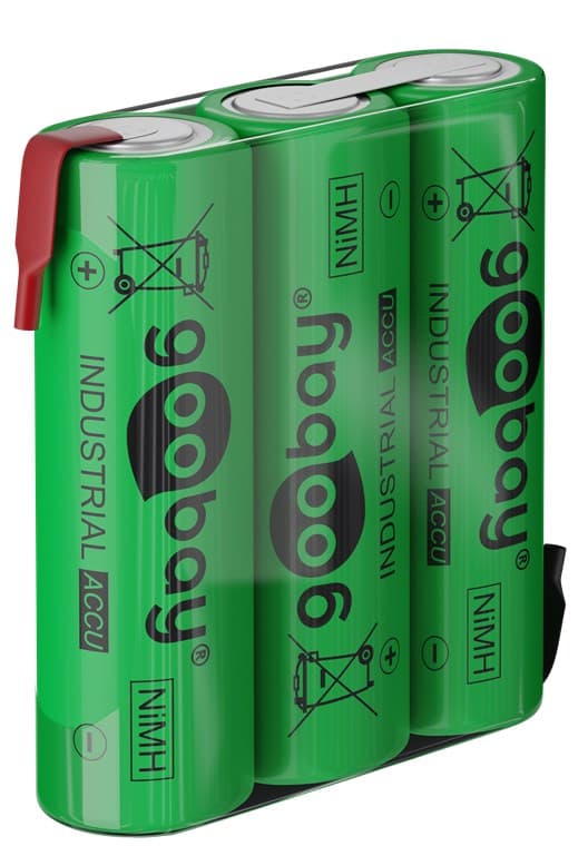 3x AA (Mignon) genopladeligt batteri - 2100 mAh