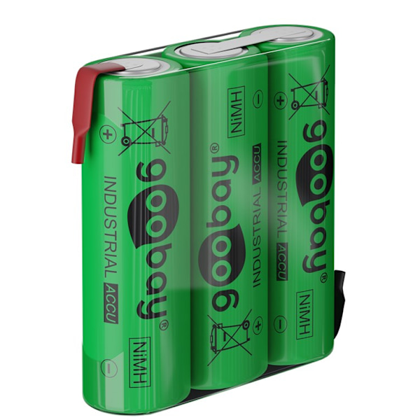 3x AA (Mignon) laddningsbart batteri - 2100 mAh