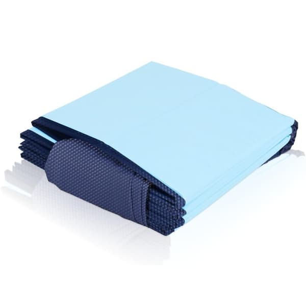 Foldbar kattepool PVC sammenklappelig kattebadekar til vading og badning, pladsbesparende blå, let at opbevare