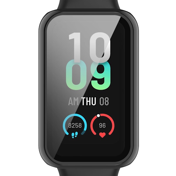 Fuld beskyttelseskasse Huami Amazfit Band 7 Sort