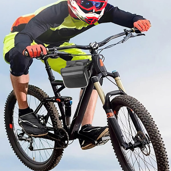 Portabel styrväska för cykel - Svart