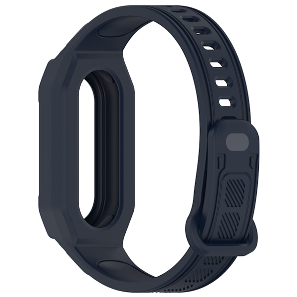 Yleiskäyttöinen silikoniranneke Xiaomi Mi Band 9, 8, 7, 6, 5 -laitteille Sininen