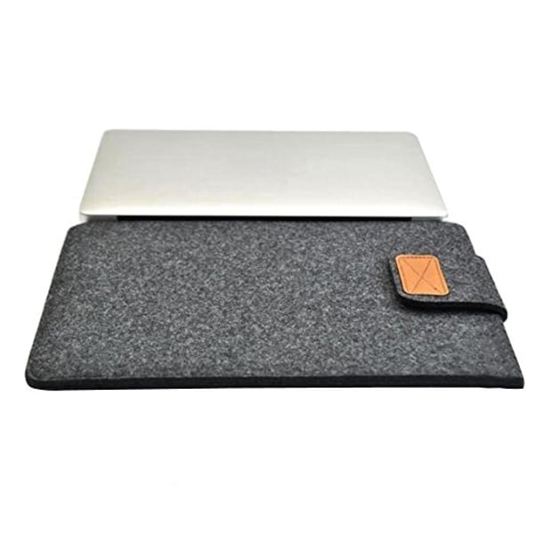 Laptop taske 13 tommer til Macbook Air / Pro 13 Uld filt grå Grå Grå