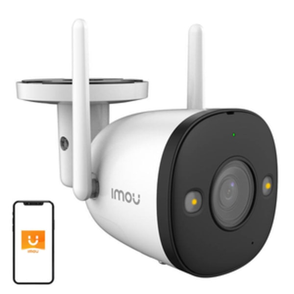 Udendørs Wi-Fi-kamera IMOU Bullet 2 4MP Hvid