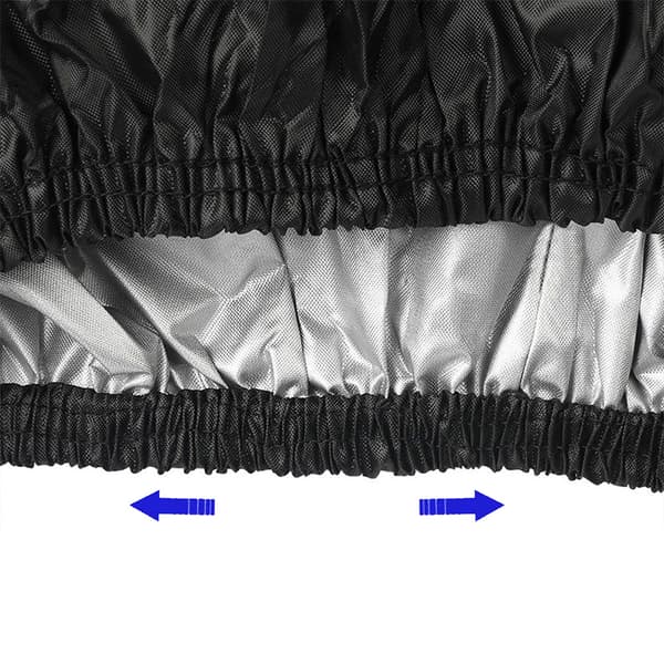 Golfbilskydd Oxfordtyg Black S Black S