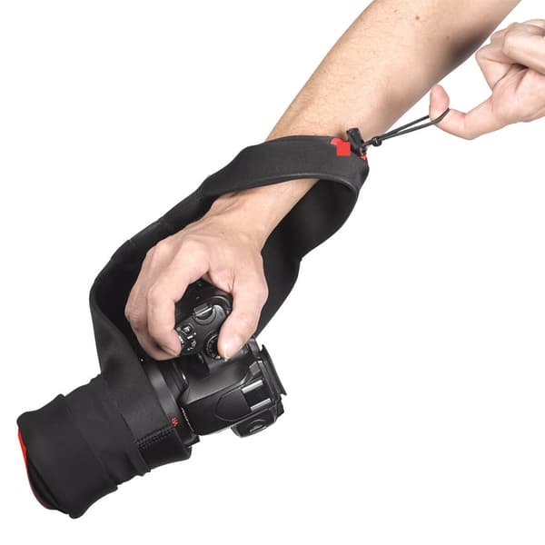 mera Wrap/Grip 70 DSLR Sort/Rød