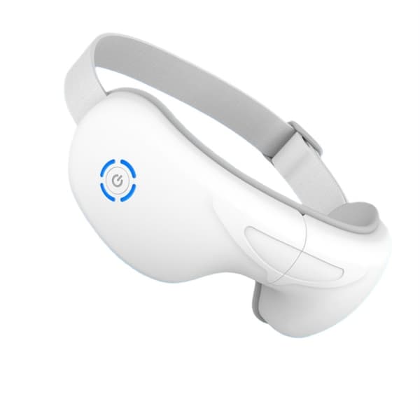 Øjenmassager med lufttryk, vibration, varme og Bluetooth-musik med stemmeudsendelse for total afslapning
