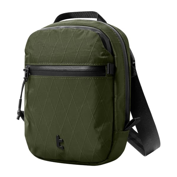 Tomtoc Aviator-T37 rejsetaske med skulderrem i VX21 X-Pac®, grøn