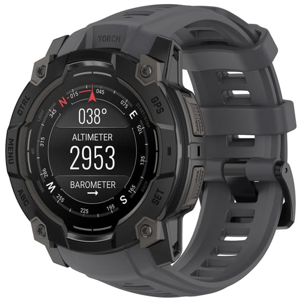 Premium Silikon Garmin Instinct 3 45mm Band Ersättningsrem