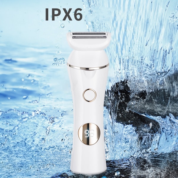 3-i-1 Plejesæt - Shaver, Epilator og Fodfil Hvid+guld