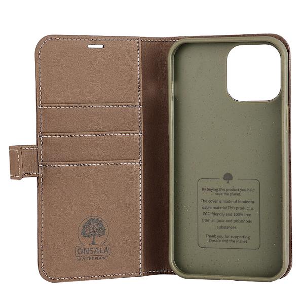 Mobilfodral Eco Brun - iPhone 13 Pro Max
