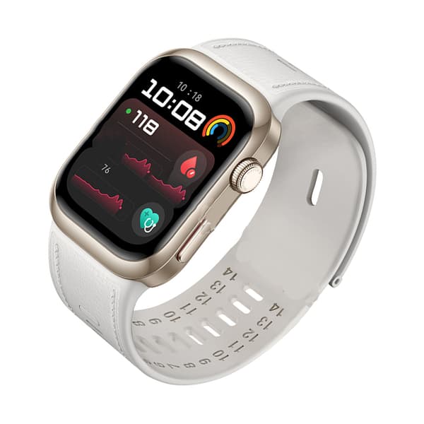 Stilfulde silikonestropper til Huawei Watch D2 White White