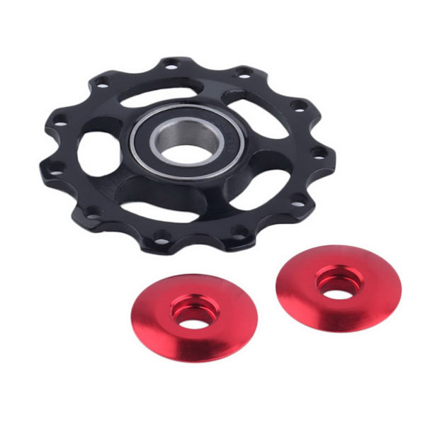 Pyörän takavaihtajan hihnapyörä 11T all shimano mountain bike of 11T Musta