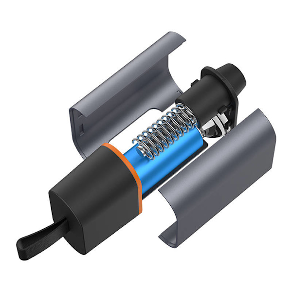 Baseus Sharp Tool Safety Hammer (Vudebrydende+Sikkerhedsbælteskæring) Sort