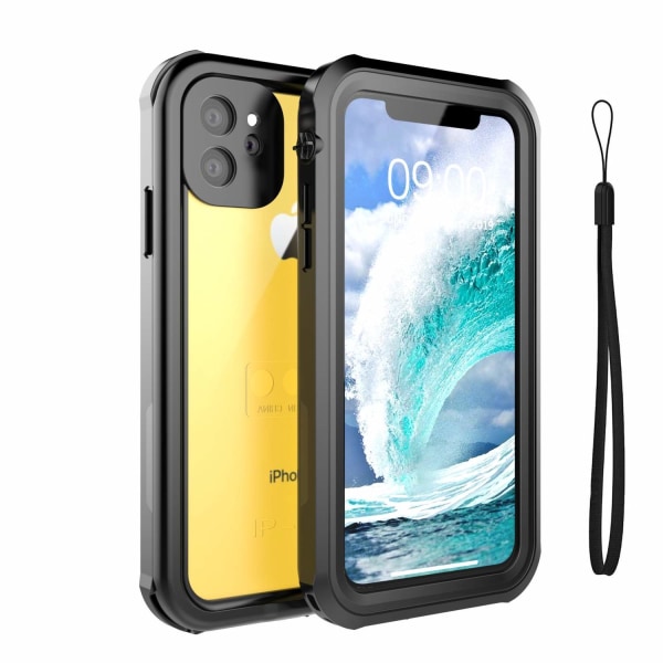 iPhone 11 cover silikone Sort/Grå