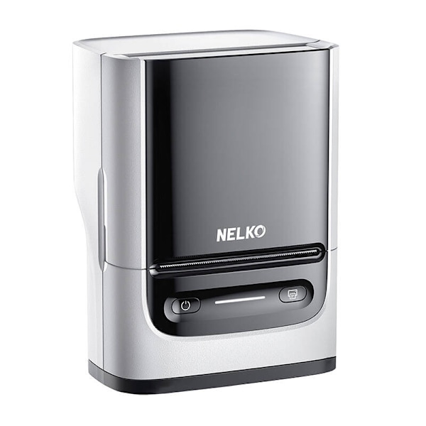 Nelko PM220 termisk etiketprinter (hvid)
