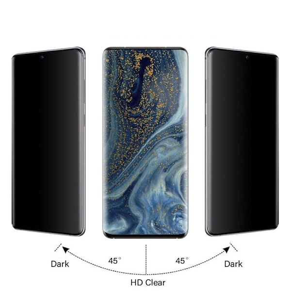 Sekretesshärdat glas för Realme P2 Pro - 3-pack
