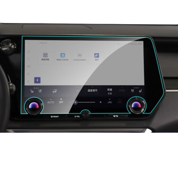 Skärmskydd i Härdat Glas för 23 Lexus RX Navigationsdisplay