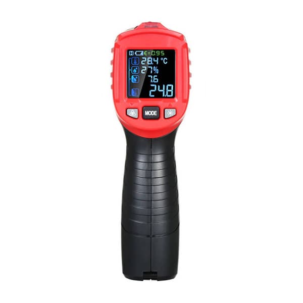 Digital laserpyrometer Habotest HT651D, fuktmätare