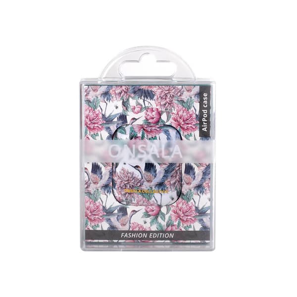 COLLECTION Airpods Case 1st and 2nd Generation Pink Crane