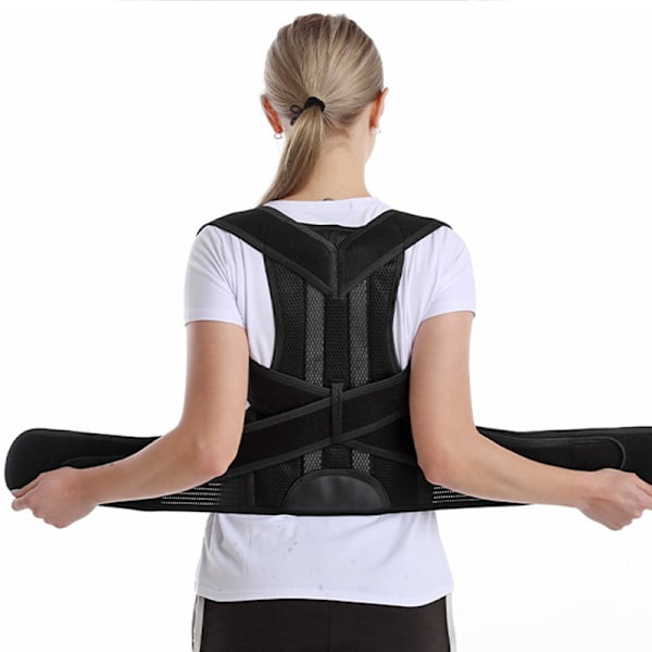 Posture Corrector - Komfortabel øvre rygstøtte til kravebensstøtte XL