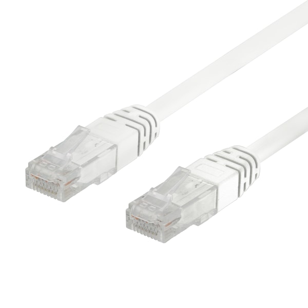 50-pack U/UTP Cat6 patch c., 1m, Delta-certified,LSZH, white