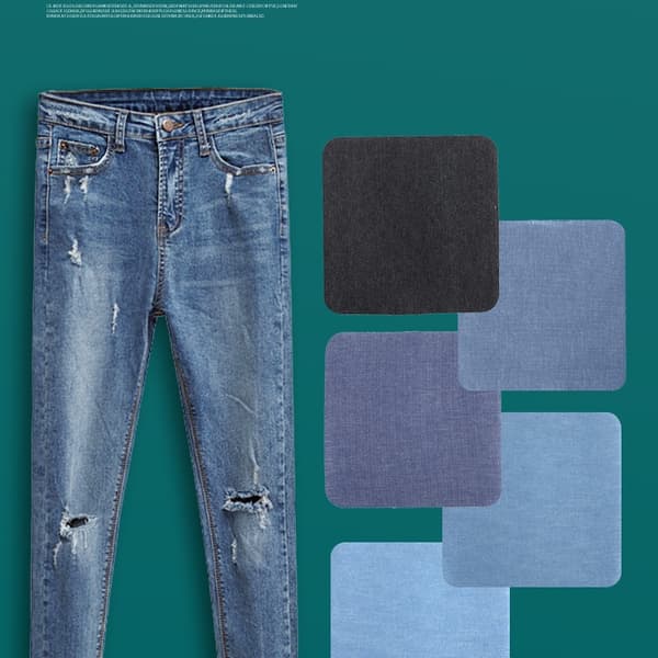 Denimplastre, reparationsplastre til reparation af tøj, jeans 20-pack