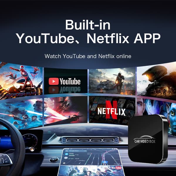 Langaton CarPlay-sovitin autoihin, joissa on langallinen CarPlay