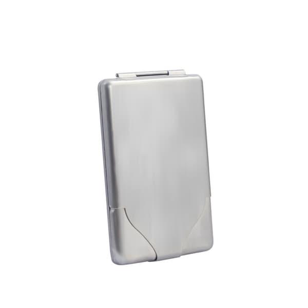 Flip-Top Cigarett Etui i Rostfritt Stål - Rymmer Både Regular & King Size