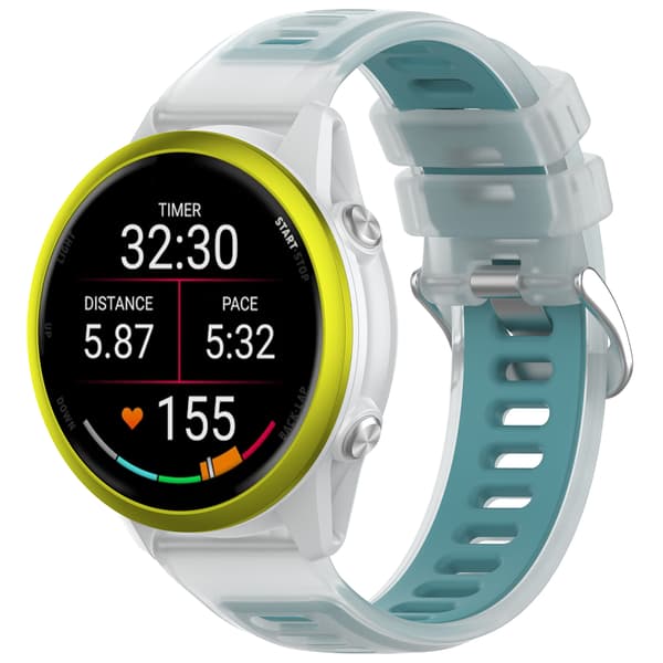 Garmin Forerunner 570 Jelly Strap 22mm Blue Blue