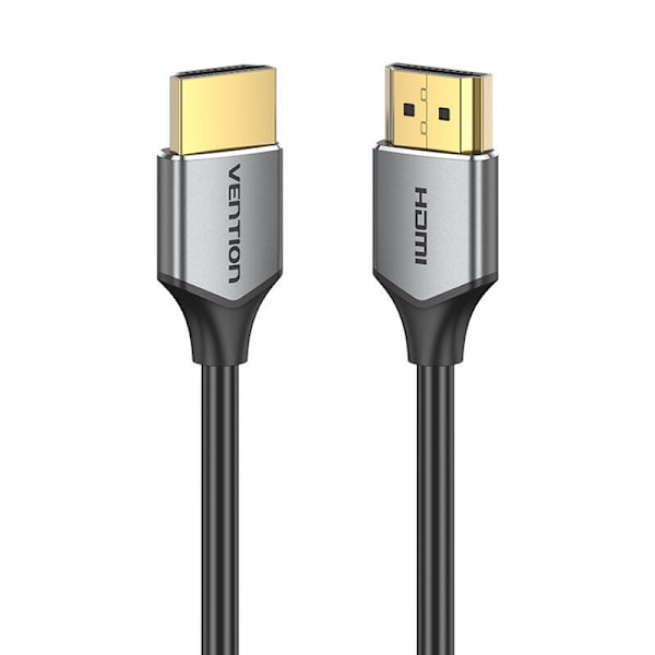 Ultratynd HDMI-kabelventil ALEHH 2m 4K 60Hz (grå)