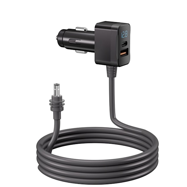 TR-69S Bil Cigarettändaradapter med Digital Display