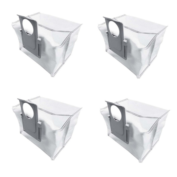 INF Dammsugarpåsar för Roborock S8+/Q5+/G10S/Pro/T8/Q7+ 4-pack