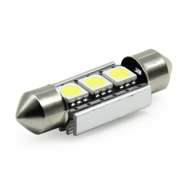 Bilinredning LED-lampor 2-pack Vit Vit