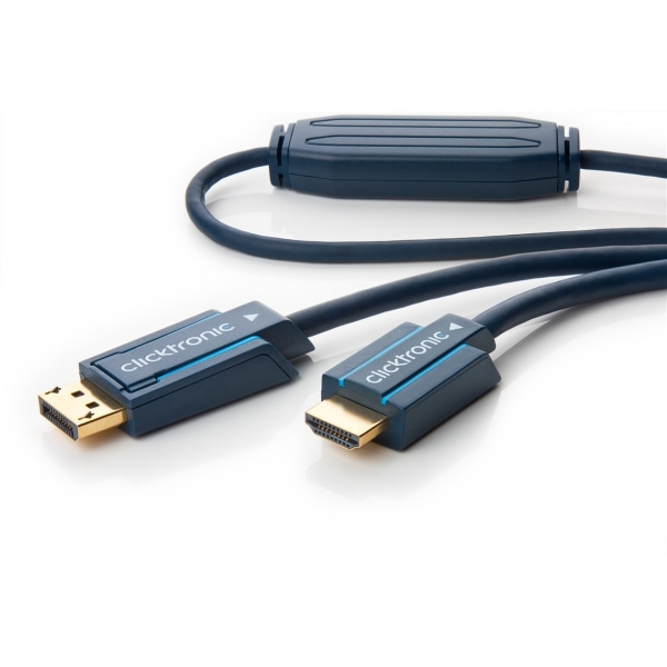Clicktronic Adapterkabel för aktiv DisplayPort™ till HDMI™ (Full
