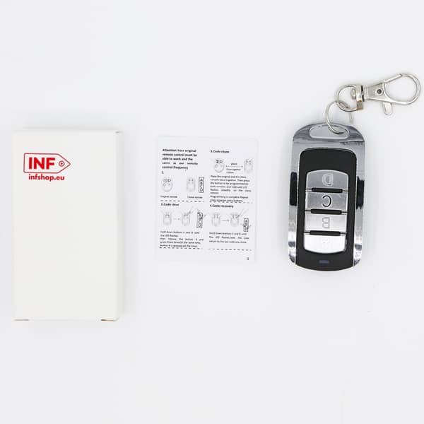 Universal 4-kanals RF-fjärrkontroll 868 MHz 1-pack