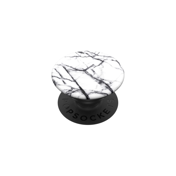 POPSOCKETS Dove White Marble Avtagbart Grip med Ställfunktion