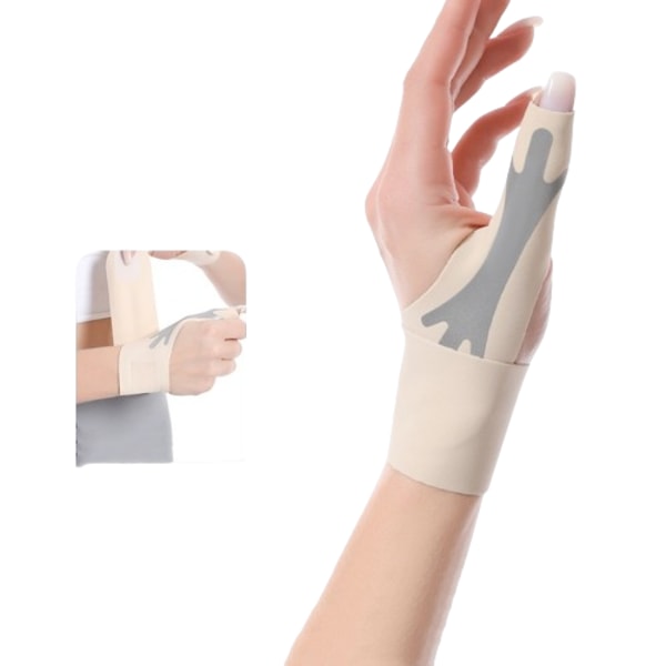 Handledsstöd för Vänster Hand Beige