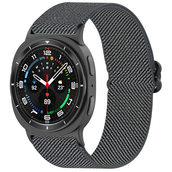 Samsung Galaxy Watch8 -sarjan ranneke Tummanharmaa