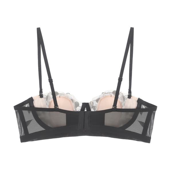 Blondebh-sæt med aftagelige stropper Black 14#model Black