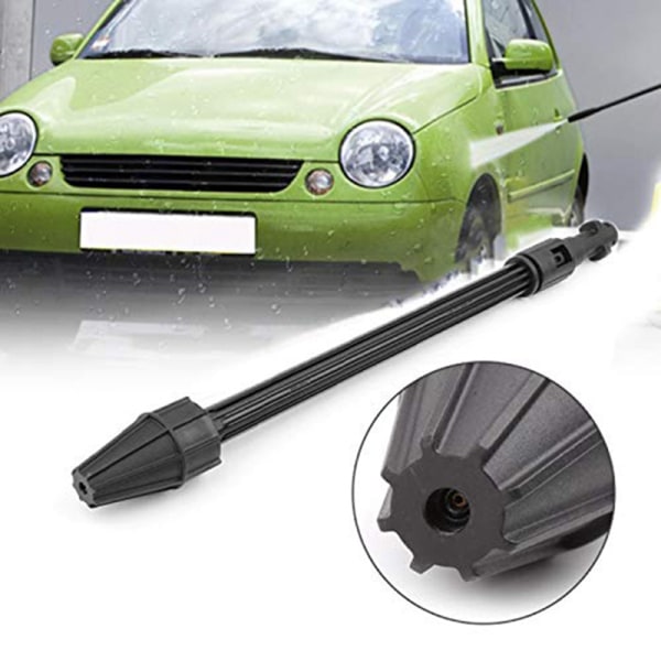 Roterbart Spolrör för Elektrisk Högtryckstvätt Karcher K2/K3/K4/K5/K6/K7 Svart