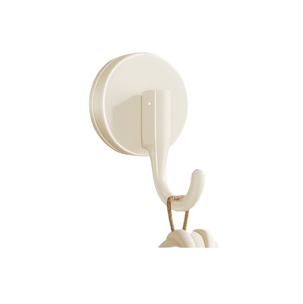 3-pack spårfria sugproppskrokar Beige Beige
