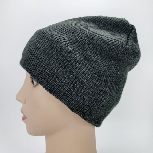 Beanie med Bluetooth 5.0 høretelefoner og mikrofon Mørkegrå