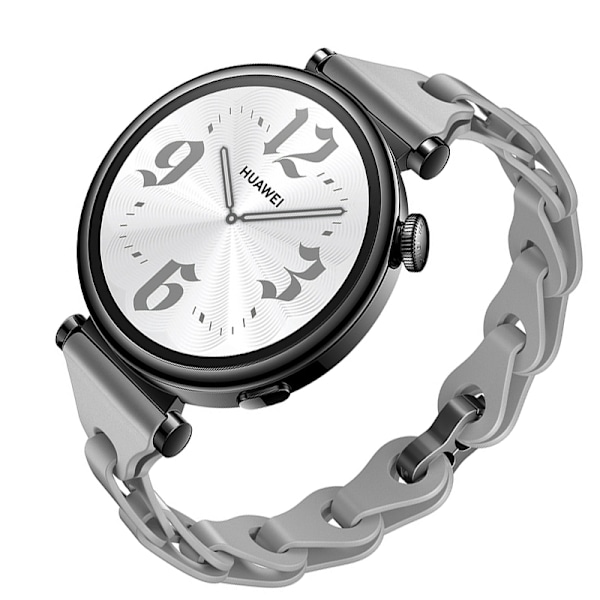 Silikonarmband för Huawei GT5/4 - 18mm Grå